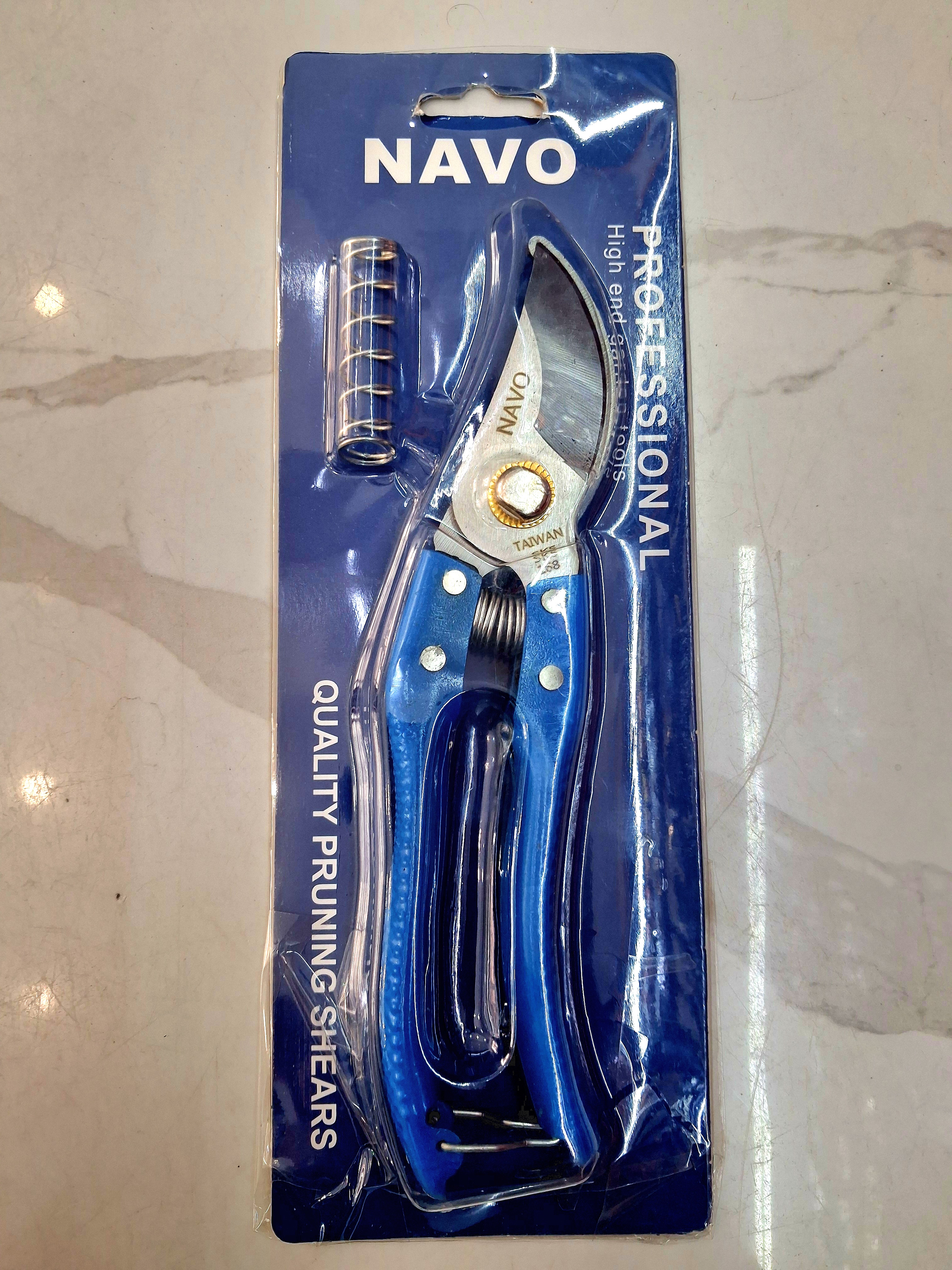 قیچی باغبانی با فنر  اضافه برند NAVO